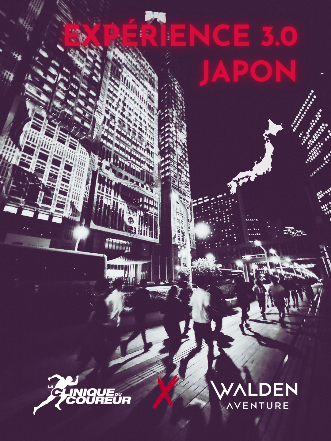 Groupe de course à Tokyo
